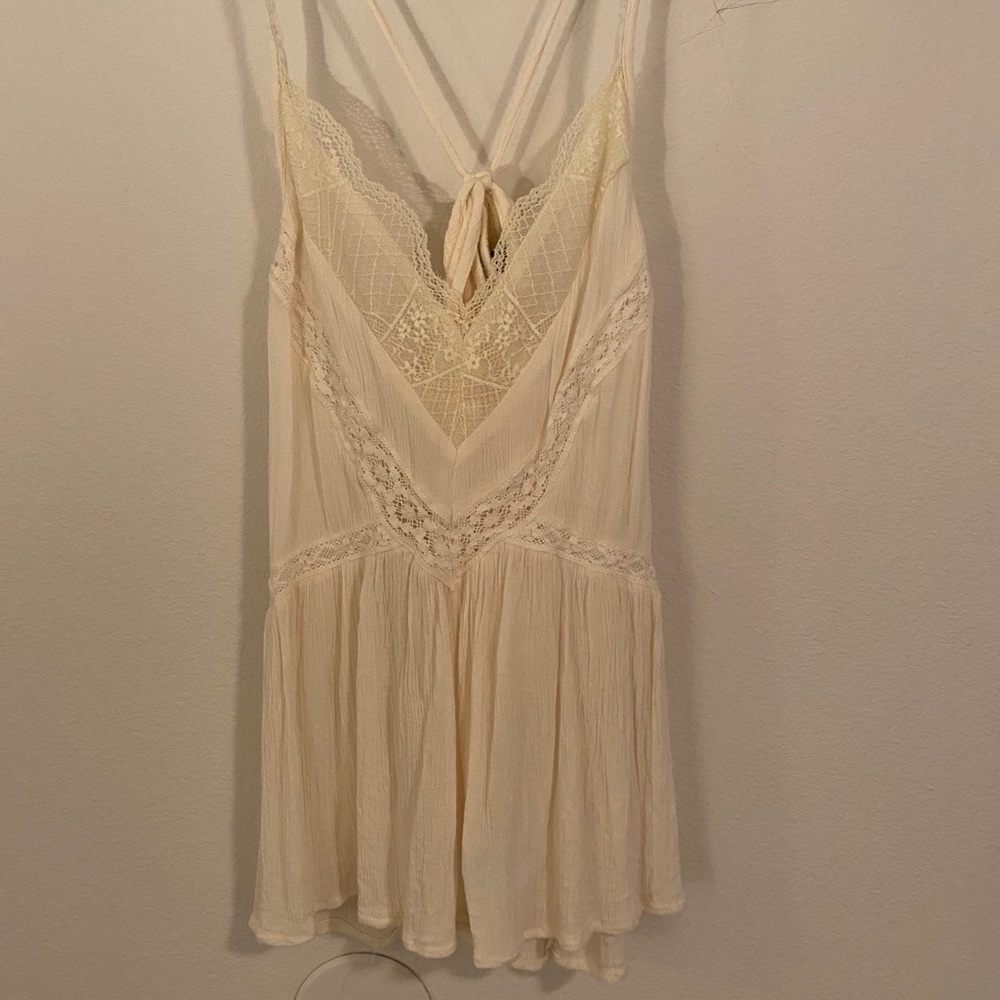 Lace White Tank top